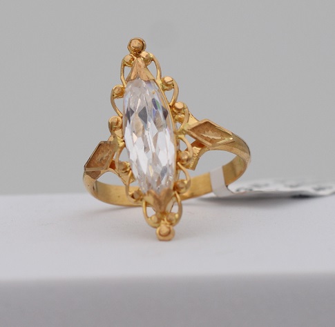 LADIES GOLD DESIGN RING